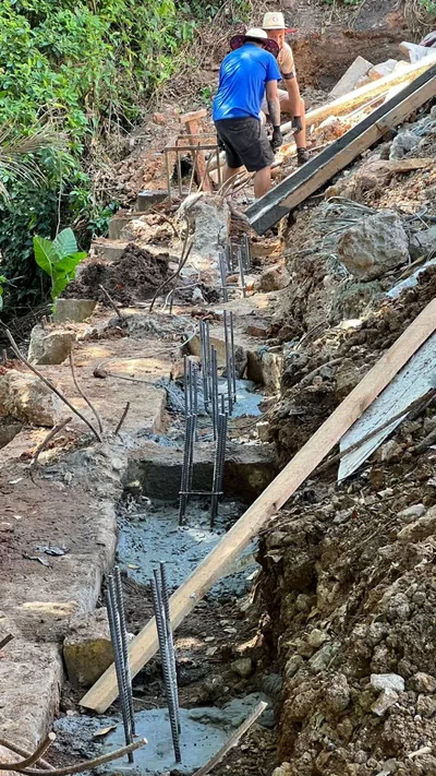 Área do Condomínio Dom José durante a obra — foto 7 de 21