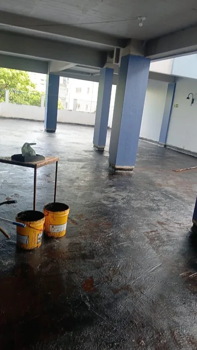 Calçada interna do Condomínio Edifício Palácio depois da obra — foto 11 de 35